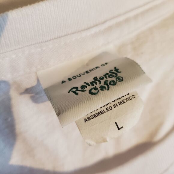 Vintage Peace Patriotic 100% Cotton Novelty Tshirt -Size Large - Picture 8 of 10